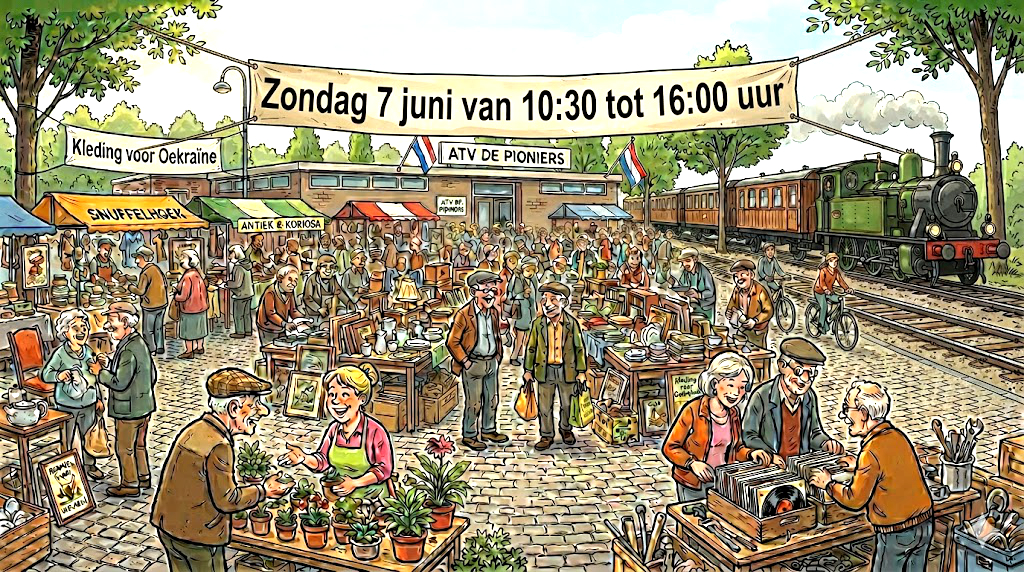 Pio TuinCafé met kledingmarkt en stekjes voor Oekraïne